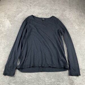 Paige Long Sleeve T-Shirt Womens Small Black Long Sleeve